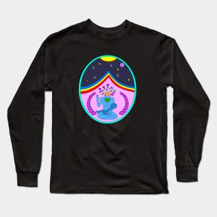 Astral Body Butterfly Long Sleeve T-Shirt